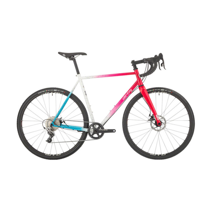 All-City Nature Cross Geared Rival Bike - 700c, Steel, Cyclone Popsicle, 61cm