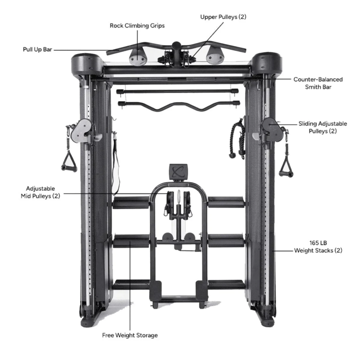 Inspire Series FT2 Pro Smith Functional Trainer - Image 2